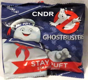 NEW Sonic Drive-In Ghostbusters Wacky Pack Stay Puft Marshmallow Man straw buddy - Picture 1 of 4