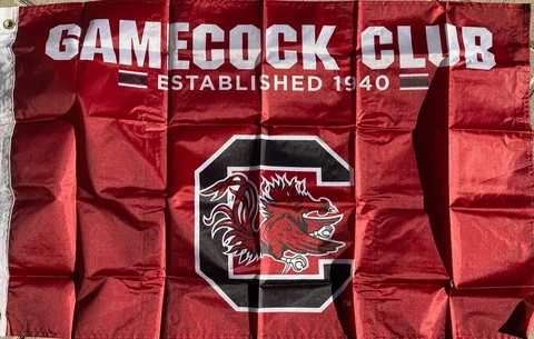 South Carolina Gamecocks 3x2 Flag Gamecock Club Donor Gift Team Colors Cover