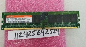 1GB PC2 PC DDR2 DDR PC2-3200R DDR2-400 3200 400 240PIN ECC-REG 64x8 2RX8 - Picture 1 of 1