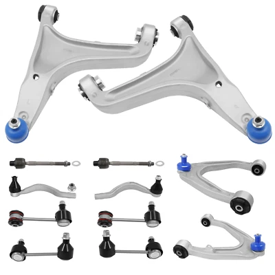 Barra estabilizadora de varilla de amarre de rótula de brazos de control de 12 piezas para Maserati Ghibli Quattroporte Foto 1 de 4