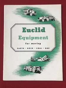 Euclid Erdbewegungsgeräte Katalog 1955 ? - Bild 1 von 12