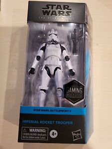 Star Wars The Black Series - Gaming Greats - Imperial Rocket Trooper In Stock