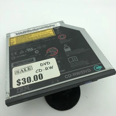 IBM ThinkPad # UJDA745 DVD / CD-RW IDE ATAPI Optical Drive 08K9865 08K9862 Slim - Image 1 of 4