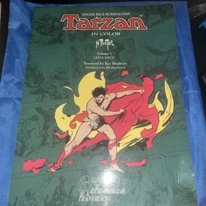 Tarzán en color volumen 1 TPB (1993 Flying Buttress Comics) -- de gran tamaño - Imagen 1 de 5