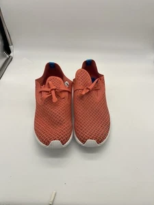 Men's Native Apollo MOC SZ 9.5 Snapper Red Shell White Soles-No Insoles - Picture 1 of 5