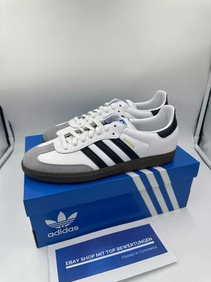adidas Samba OG Sneaker Hallenschuhe Leder Indoor Weiß B75806 38 - 46 2/3 - Bild 1 von 4