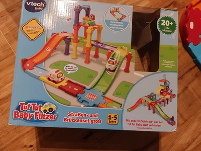Tut Tut Babyflitzer Straßen- und Brückenset groß - ohne Autos - guter Zustand - Bild 1 von 4