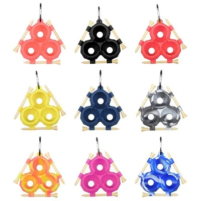 Bunte Silikon Golfball Aufbewahrungsbox mit einfacher Tragefunktion - Bild 1 von 4