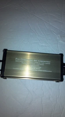 Pro Chaser DC-DC 48V 60V 72V 120V Converter Regulator Step-Down to 12V 180W 15A - Image 1 of 4