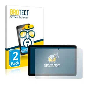2x Film Protection Ecran pour MEDION Lifetab P10752 Clair Protecteur - Photo 1/7