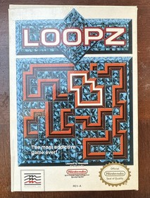 Loopz NES Nintendo Complete CIB Authentic! Very Good Condition! NICE!
