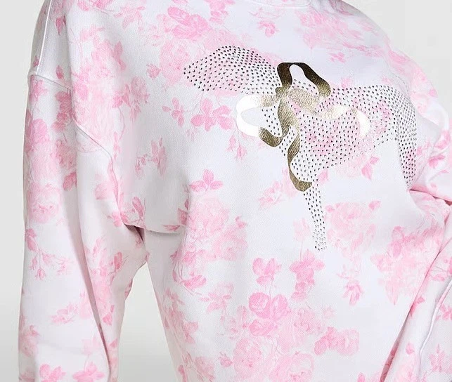 Victoria’s Secret ROSA x Love Shack Elegante Sudadera Grande Pequeña Foto 1 de 4