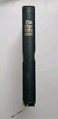 Vintage German Bible Slipcase 1953 Das Neue Testament Von Ludwig Albrecht Bibel - Image 1 of 4