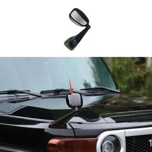 Black Right Side Engine Hood Fender Rearview Mirror For Toyota FJ Cruiser 07-19 - Picture 1 of 8