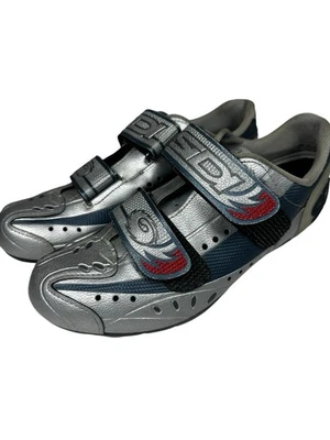 Женские велосипедные туфли SIDI Blaze Silver MTN ЕС 40,5 размер США 9,5 дорожные бутсы - Изображение 1 из 4