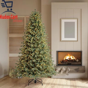 Árbol de Navidad artificial Aspen preiluminado de 7,5 pies (2,3 m) con 1.850 cambios de color  - Imagen 1 de 12