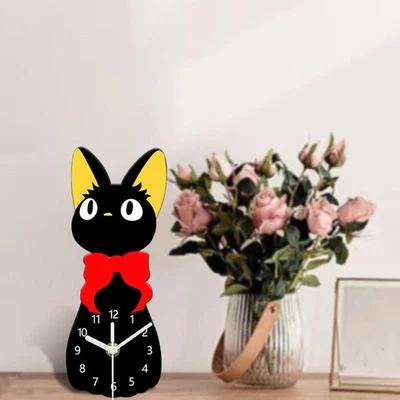 Adorable Cat Table Clock Home Decoration Ornament - Image 1 of 4