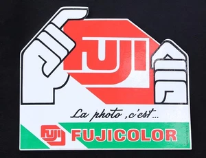 Autocollant publicitaire - Fuji FUJICOLOR  (Réf#D-082) - Picture 1 of 3
