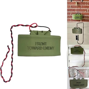 Ring Cam Claymore Mine Doorbell Fake Mine Props Do Not Disturb Doorbell Prank - Picture 1 of 8