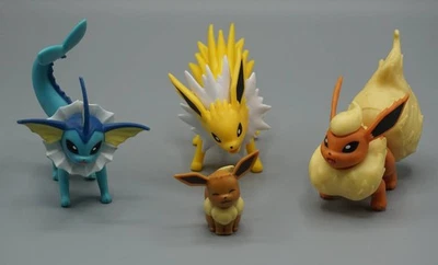 Pokemon Eeveelution Battle Figure Set - Articulated 2-3 In Poseable Figures-2rf6 - Image 1 of 3