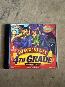 Jump Start Adventures 4th Grade PC CD-ROM Teach Age 8-10 Users Guide. 2000 - Picture 1 of 5