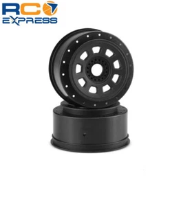 JConcepts 9-Shot 17mm Hex Sct Tire Wheel Black for 1/8th Buggy to Dirt -JCO3421B - Picture 1 of 1