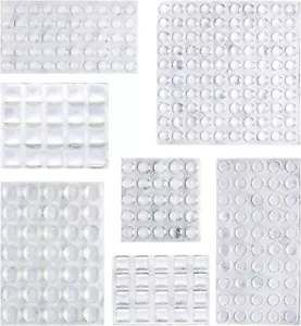 Cabinet Door Bumper, Clear Self Adhesive Bumpers Pads for Surface Protection and - Picture 1 of 12