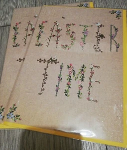 Pack of 2 Easter Cards BNIP Spring Flowers Eggs Animals  - Picture 1 of 4