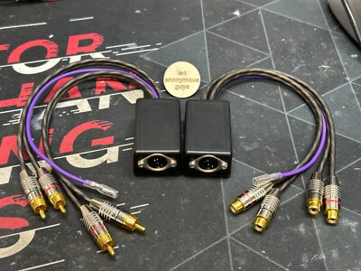 Female 8 Pin DIN-RCA (Phono) Adapter For Vintage Old School Blaupunkt Amps & EQs - Image 1 of 4