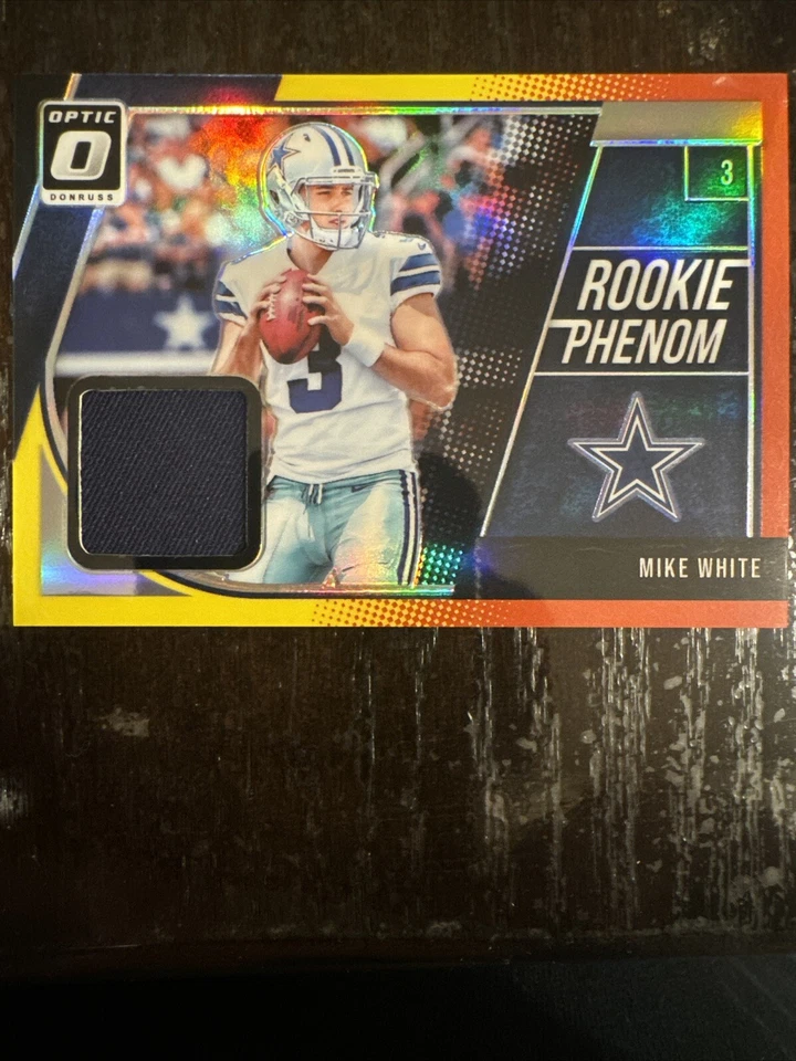 2018 Panini Optic Prism Mike White Rookie Phenom Swatch #RP–MH - Image 1 of 2