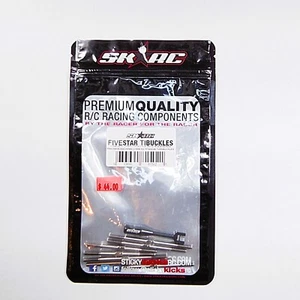 Sticky Kicks SKRC Precision Machined 3.5mm HD Titanium Turnbuckle Set AE T6/SC6 - Picture 1 of 3