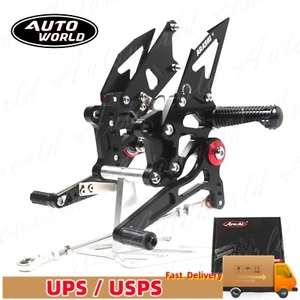 Reposapiés reposapiés para Kawasaki Ninja250R 2008 2009 2010 2011 2012 carreras - Imagen 1 de 11