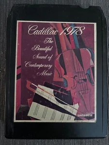 1978 Cadillac 8-Track Tape Contemporary Music - Picture 1 of 3