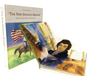 The Star Spangled Banner Pop Up Book National Anthem Book New  - Picture 1 of 3