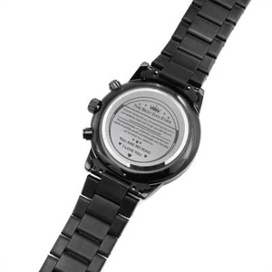 NEW ENGRAVED BEST DAD EVER CHRONOGRAPH WATERPROOF WATCH FATHER'S DAY GIFT BOX - Picture 1 of 5