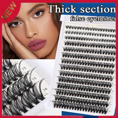 Single Cluster C/D Cur Volume Lash Extension Eyelash Grafting Mix Size …… - Image 1 of 4