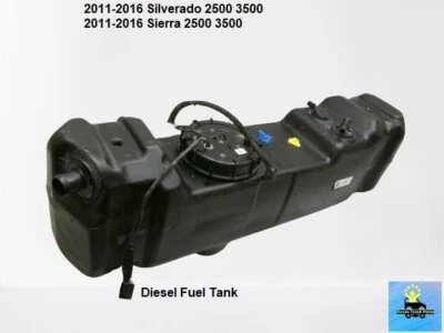 246243323 11-16 Silverado Sierra 2500HD 3500HD DEF tanque de combustible diésel OEM Foto 1 de 4