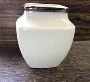 Lenox, Solitaire White, Square Sugar Bowl, NO LID ~new~ - Picture 1 of 4