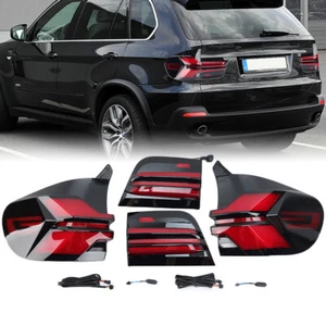 4PCS For BMW X5 E70 2007-2013 Upgrade G05 Style LED Tail Lights Rear Lamps LH+RH - Bild 1 von 16