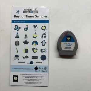 Cricut Cartridge Creative Memories Best of Times Sampler No Box Shapes - Picture 1 of 7