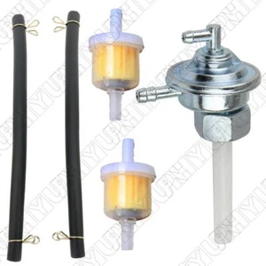 Car Fuel Pump Vacuum Petcock with Oil Filter Repair Fit for GY6 50CC 125CC 150CC - Picture 1 of 5