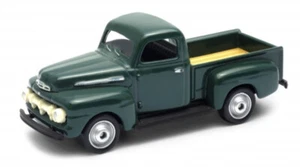 Welly 1951 Ford F1 pick up verde scala 1:60 1:64 auto pressofusa 3 pollici - Foto 1 di 2