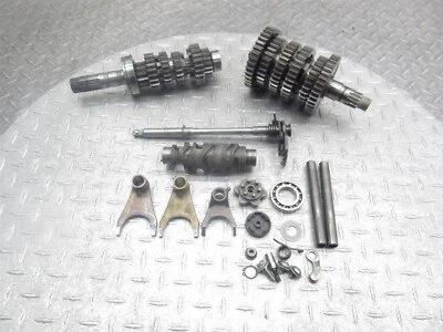 06-07 Suzuki GSXR 600 GSXR600 2007 transmisión caja de cambios eje de engranajes horquilla tambor OEM Foto 1 de 4