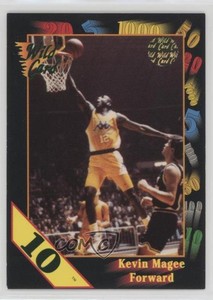 1992 Wild Card Collegiate 10 Stripe Kevin Magee #109