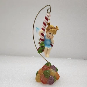 Enesco 2004 My Little Kitchen Fairies "Candy Cane Fairie"  2 pieces #117866 - Picture 1 of 12