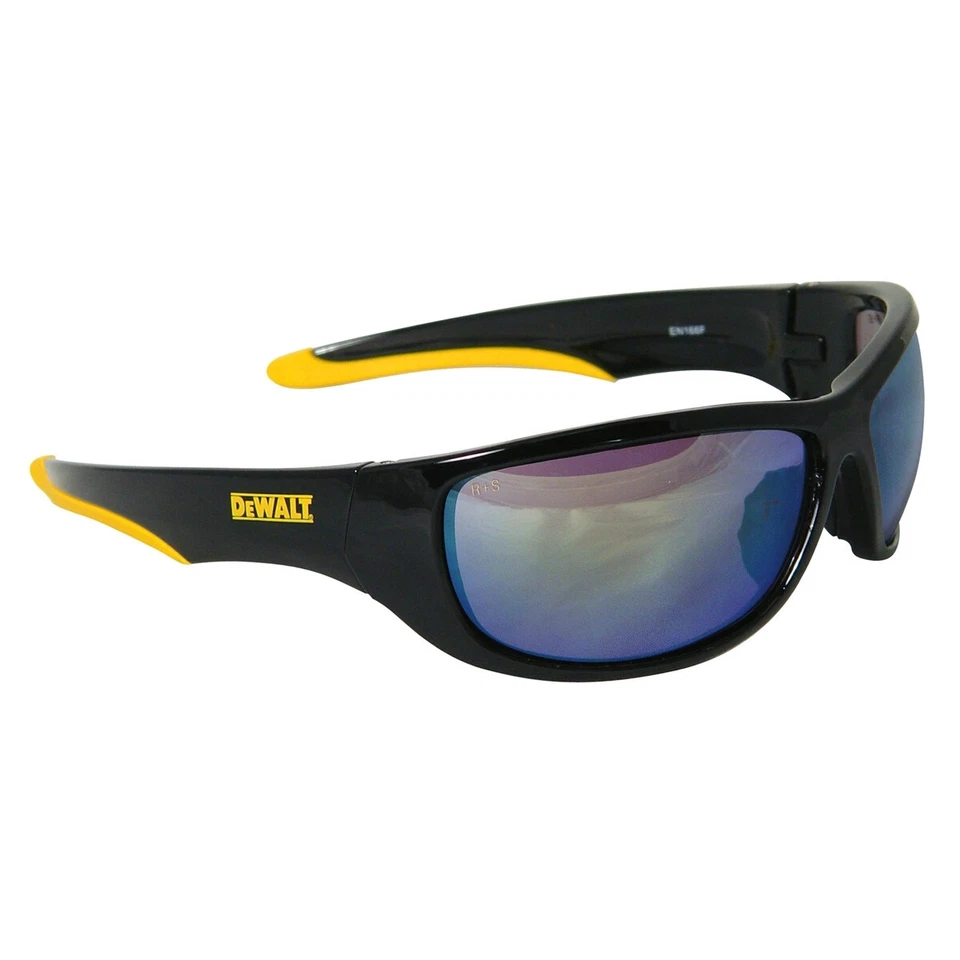 DEWALT DOMINATOR Gafas de Seguridad Protección Trabajo ESPEJO Gafas de Sol UV ANSI Z87+ Foto 1 de 4