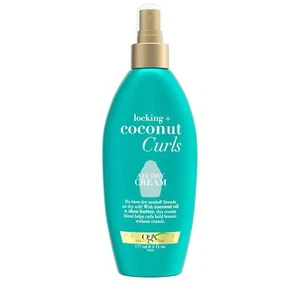 OGX Locking + Coconut Curls Air Dry Cream, No Parabens, 6 oz - Picture 1 of 7