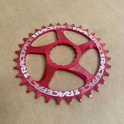 Race Face 1X Cinch, 32t Direct Mount Chainring - Narrow Wide, Red - Image 1 of 3