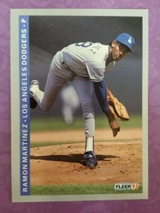 1993 Fleer #65 Ramon Martinez Los Angeles Dodgers Baseball Card - PC Quality TTM - Picture 1 of 2