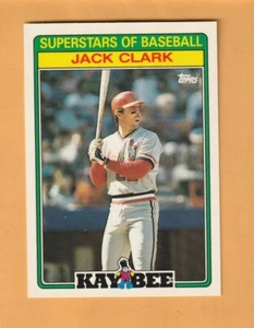 Jack Clark St. Louis Cardinals 1988 Kay-Bee #5 3Y - Picture 1 of 2